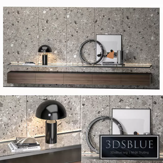 FURNITURE – TV WALL – 3DSKY Models – 10981