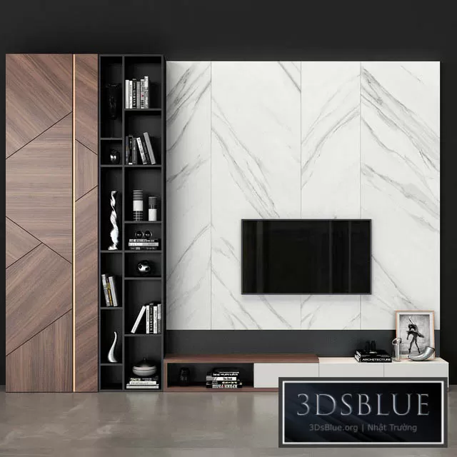 FURNITURE – TV WALL – 3DSKY Models – 10994