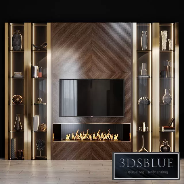 FURNITURE – TV WALL – 3DSKY Models – 10997