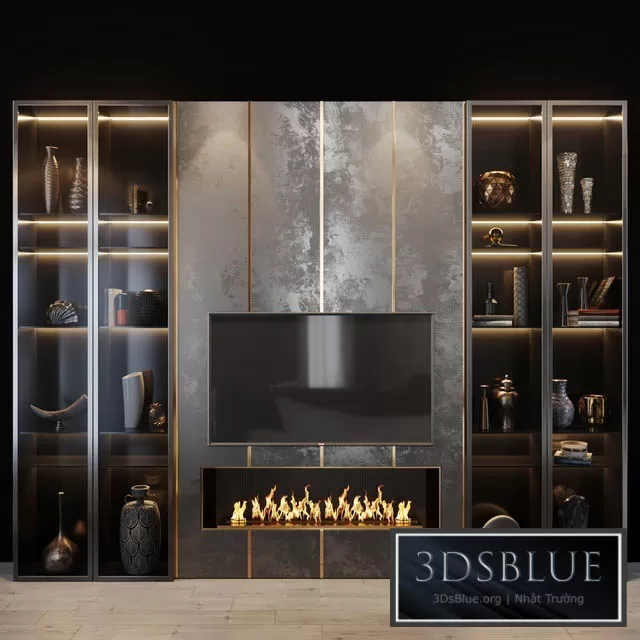 FURNITURE – TV WALL – 3DSKY Models – 10999