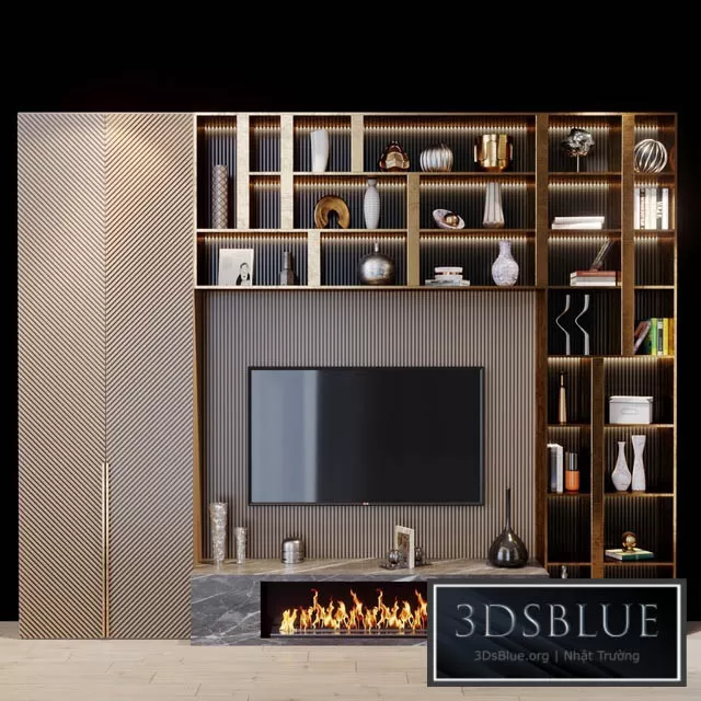 FURNITURE – TV WALL – 3DSKY Models – 11001