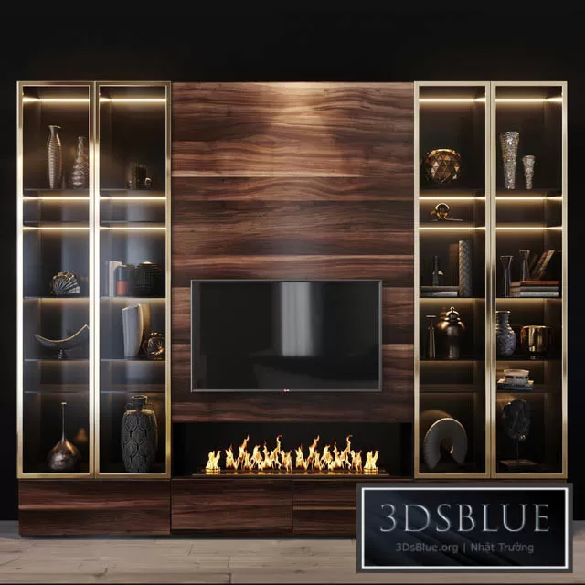FURNITURE – TV WALL – 3DSKY Models – 11002