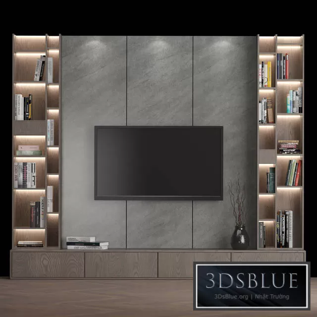 FURNITURE – TV WALL – 3DSKY Models – 11004