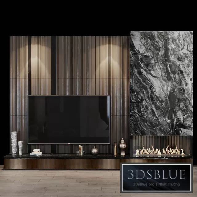 FURNITURE – TV WALL – 3DSKY Models – 11009