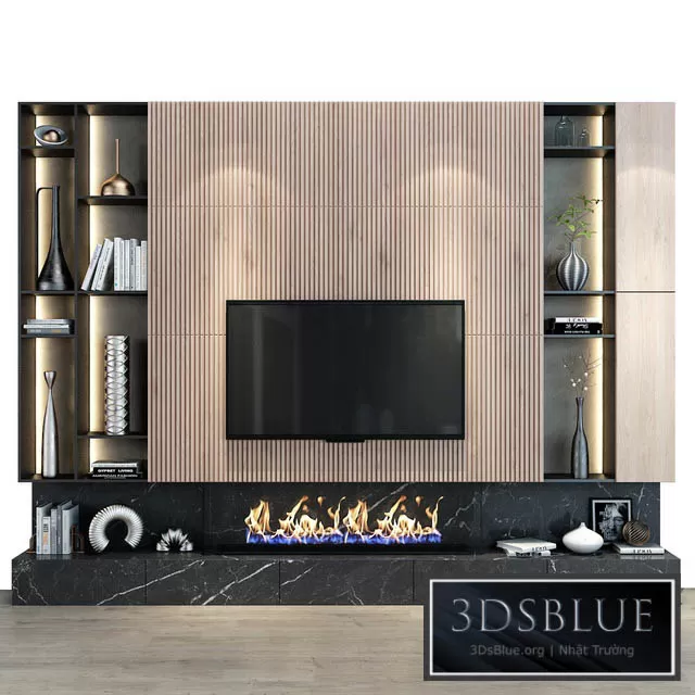 FURNITURE – TV WALL – 3DSKY Models – 11011