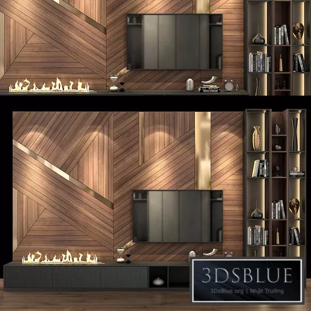 FURNITURE – TV WALL – 3DSKY Models – 11015