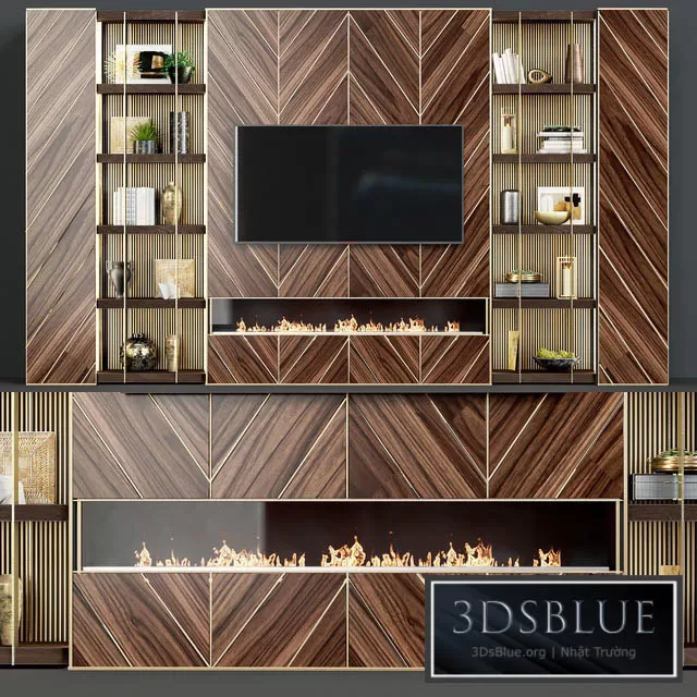FURNITURE – TV WALL – 3DSKY Models – 11017