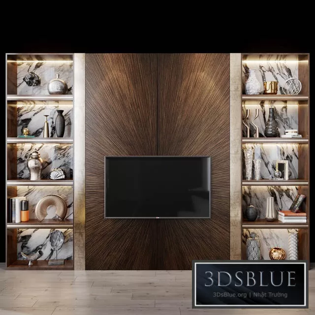 FURNITURE – TV WALL – 3DSKY Models – 11018