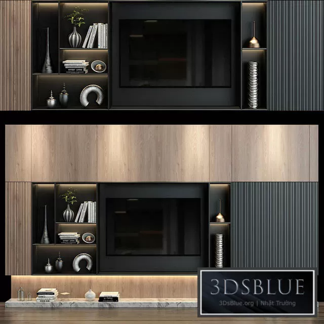 FURNITURE – TV WALL – 3DSKY Models – 11020