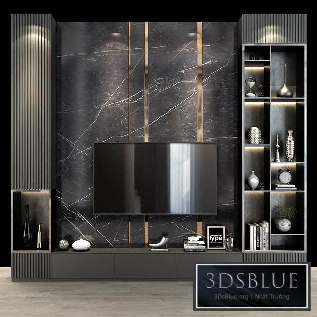 FURNITURE – TV WALL – 3DSKY Models – 11021
