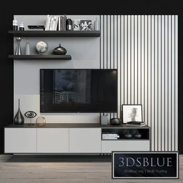 FURNITURE – TV WALL – 3DSKY Models – 11025