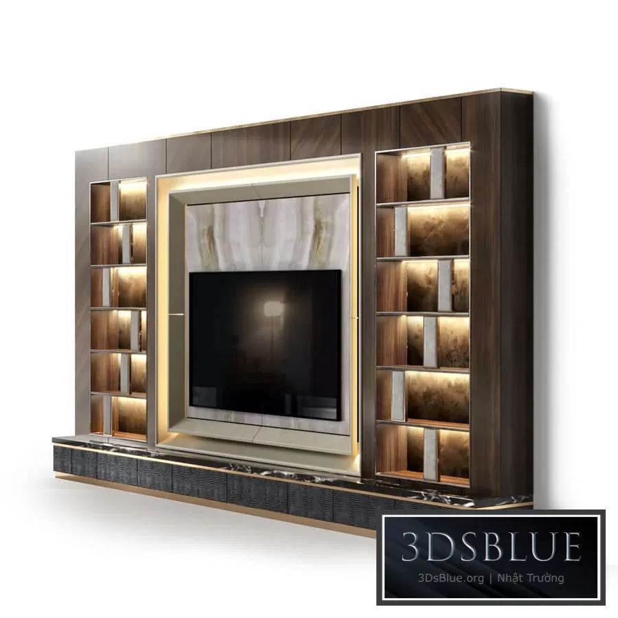 FURNITURE – TV WALL – 3DSKY Models – 11026