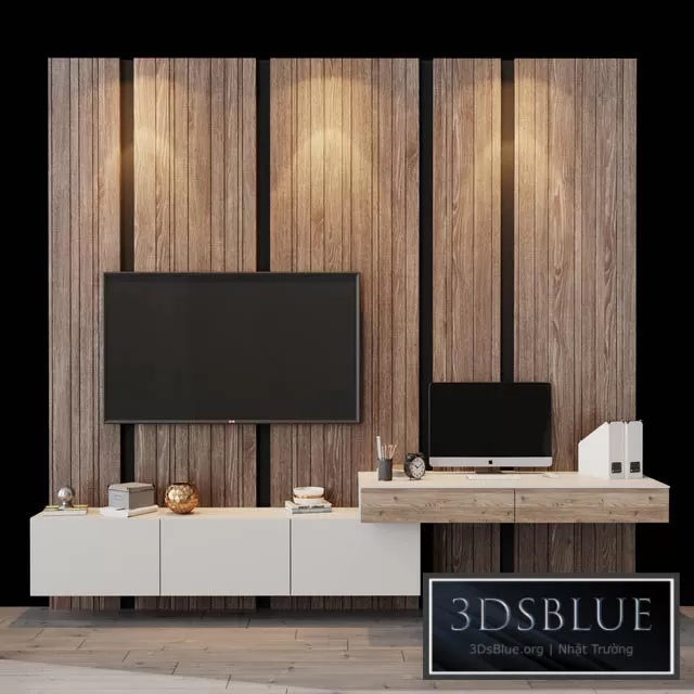 FURNITURE – TV WALL – 3DSKY Models – 11032
