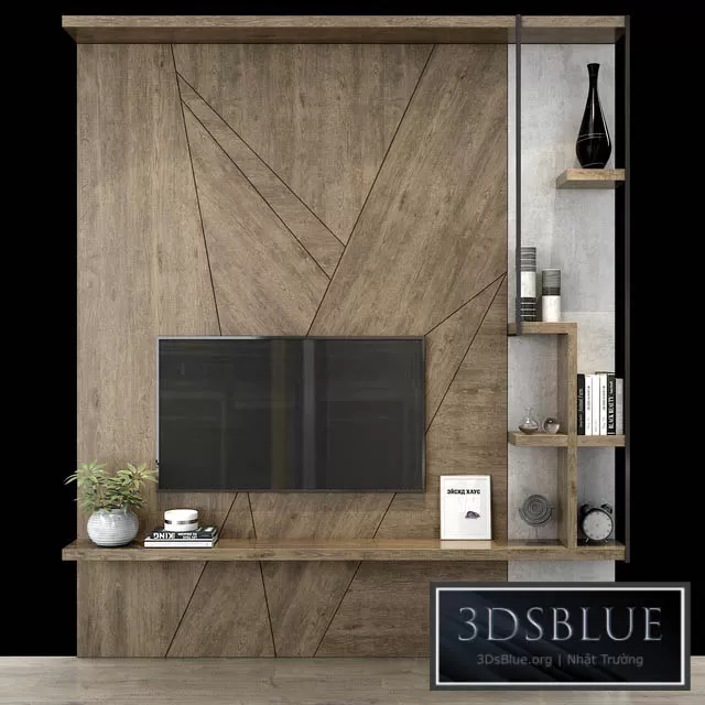 FURNITURE – TV WALL – 3DSKY Models – 11037
