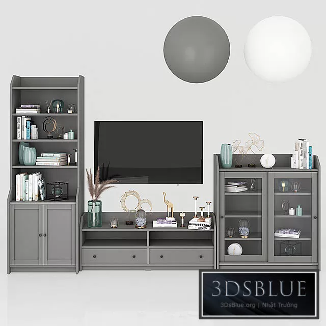 FURNITURE – TV WALL – 3DSKY Models – 11064