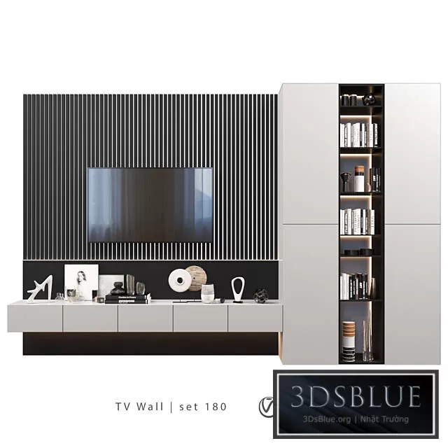 FURNITURE – TV WALL – 3DSKY Models – 11080