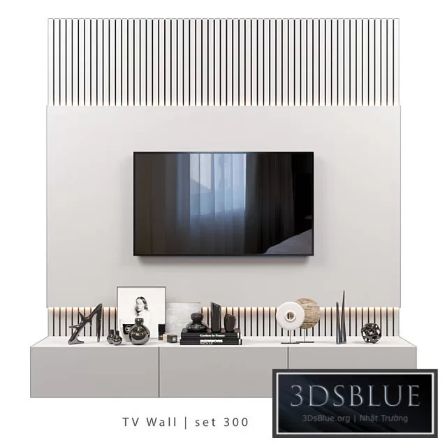 FURNITURE – TV WALL – 3DSKY Models – 11098