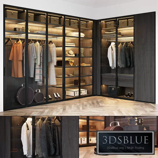 FURNITURE – WAREDROBE & DISPLAY – 3DSKY Models – 11143