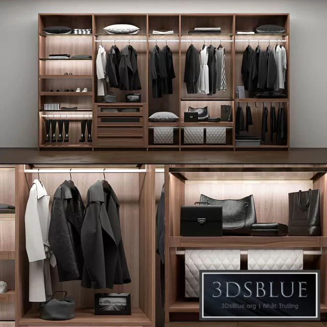 FURNITURE – WAREDROBE & DISPLAY – 3DSKY Models – 11144