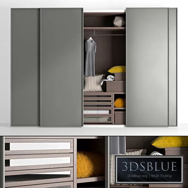 FURNITURE – WAREDROBE & DISPLAY – 3DSKY Models – 11145