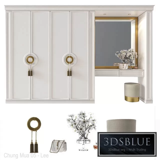 FURNITURE – WAREDROBE & DISPLAY – 3DSKY Models – 11149