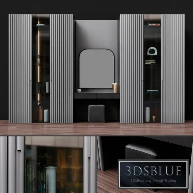FURNITURE – WAREDROBE & DISPLAY – 3DSKY Models – 11152