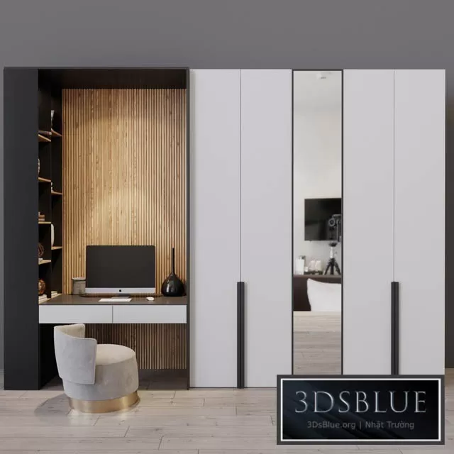 FURNITURE – WAREDROBE & DISPLAY – 3DSKY Models – 11156