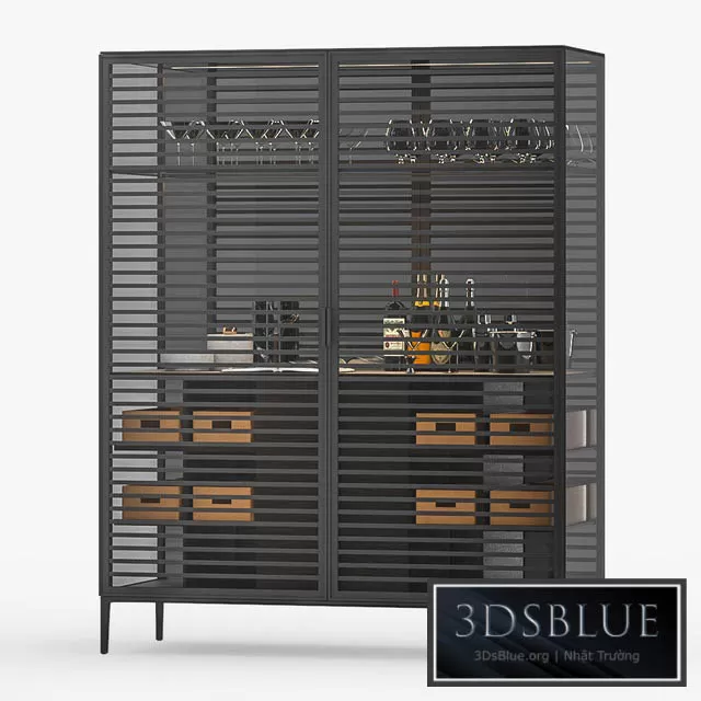 FURNITURE – WAREDROBE & DISPLAY – 3DSKY Models – 11161