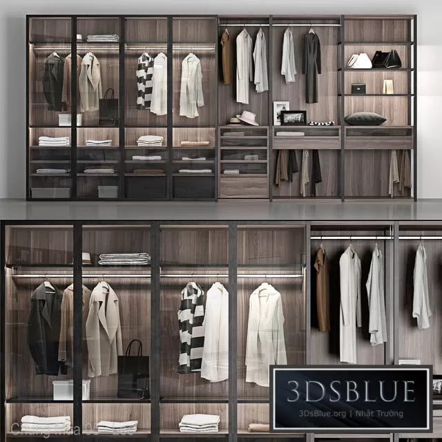 FURNITURE – WAREDROBE & DISPLAY – 3DSKY Models – 11164