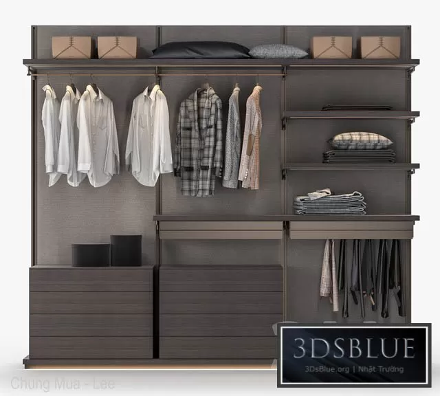 FURNITURE – WAREDROBE & DISPLAY – 3DSKY Models – 11168