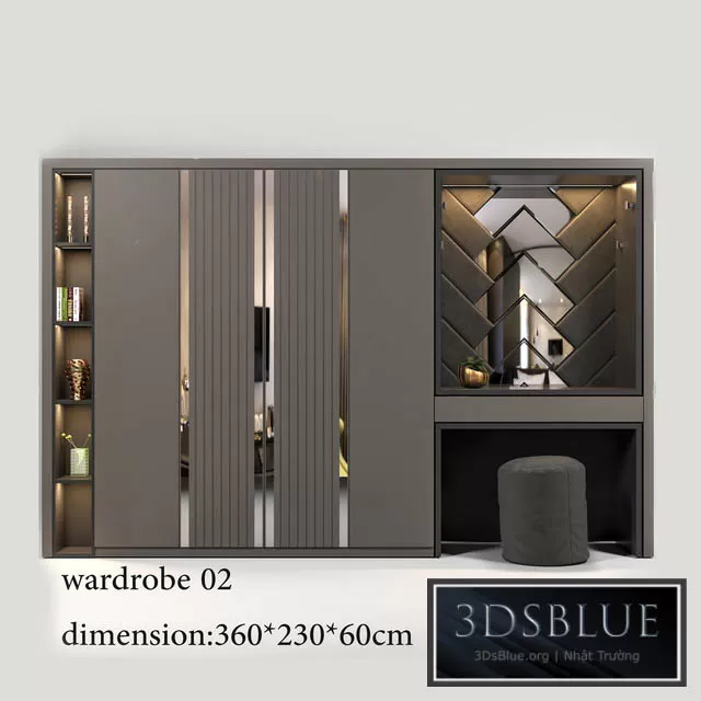 FURNITURE – WAREDROBE & DISPLAY – 3DSKY Models – 11194 FURNITURE – WAREDROBE & DISPLAY – 3DSKY Models – 11194