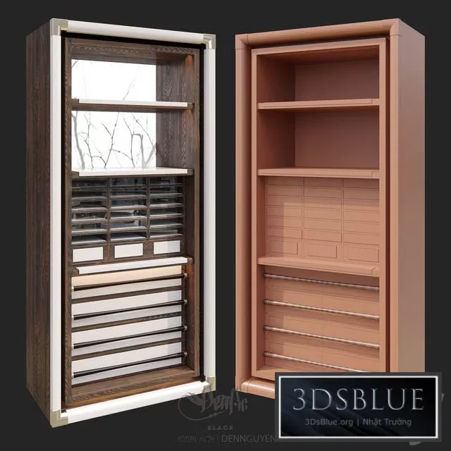 FURNITURE – WAREDROBE & DISPLAY – 3DSKY Models – 11162