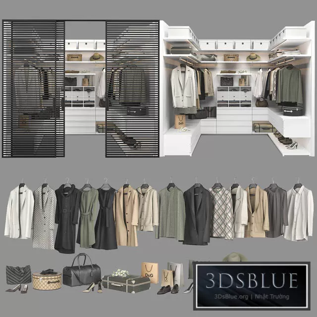 FURNITURE – WAREDROBE & DISPLAY – 3DSKY Models – 11204 FURNITURE – WAREDROBE & DISPLAY – 3DSKY Models – 11204