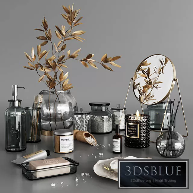 BATHROOM – ACCESSORIES – 3DSKY Models – 1122 BATHROOM – ACCESSORIES – 3DSKY Models – 1122