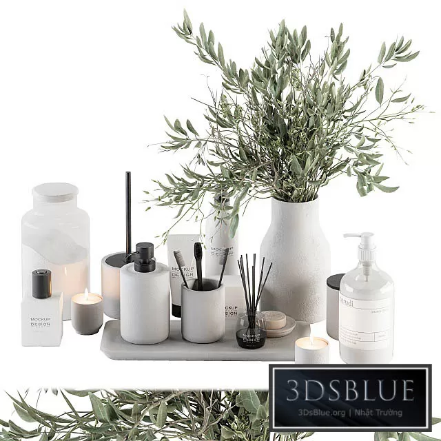 BATHROOM – ACCESSORIES – 3DSKY Models – 1123 BATHROOM – ACCESSORIES – 3DSKY Models – 1123