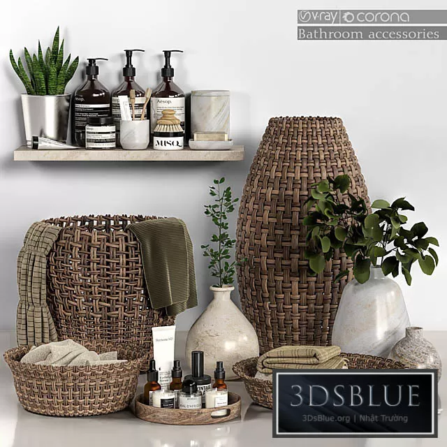 BATHROOM – ACCESSORIES – 3DSKY Models – 1125 BATHROOM – ACCESSORIES – 3DSKY Models – 1125