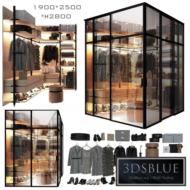 FURNITURE – WAREDROBE & DISPLAY – 3DSKY Models – 11256 FURNITURE – WAREDROBE & DISPLAY – 3DSKY Models – 11256