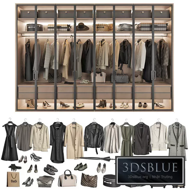 FURNITURE – WAREDROBE & DISPLAY – 3DSKY Models – 11270 FURNITURE – WAREDROBE & DISPLAY – 3DSKY Models – 11270