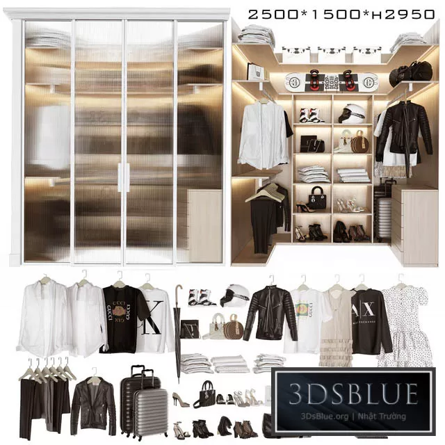 FURNITURE – WAREDROBE & DISPLAY – 3DSKY Models – 11278 FURNITURE – WAREDROBE & DISPLAY – 3DSKY Models – 11278