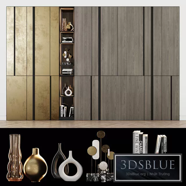 FURNITURE – WAREDROBE & DISPLAY – 3DSKY Models – 11305