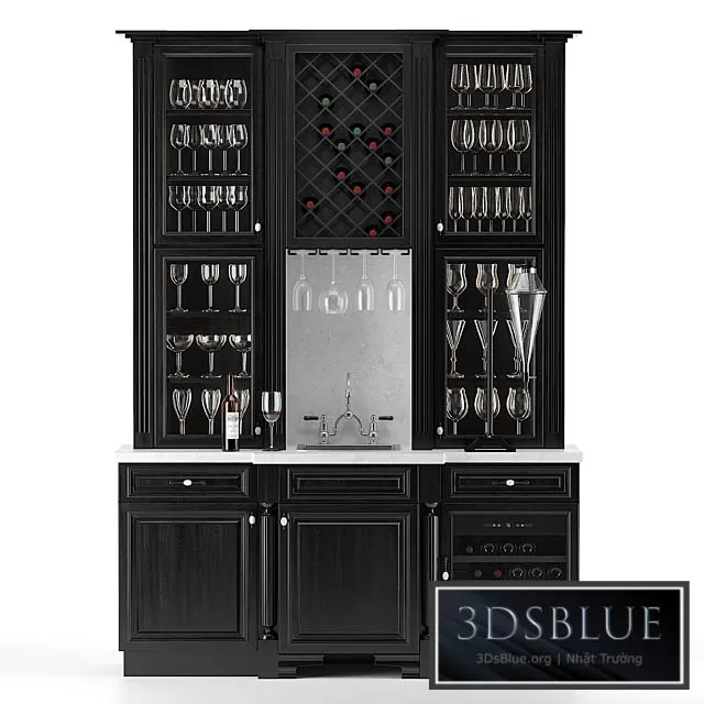 FURNITURE – WAREDROBE & DISPLAY – 3DSKY Models – 11315