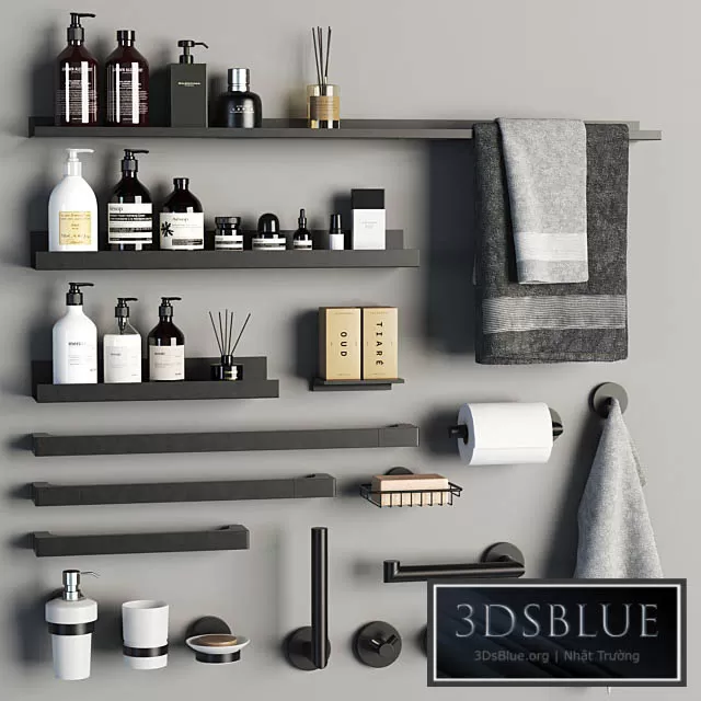 BATHROOM – ACCESSORIES – 3DSKY Models – 1134 BATHROOM – ACCESSORIES – 3DSKY Models – 1134