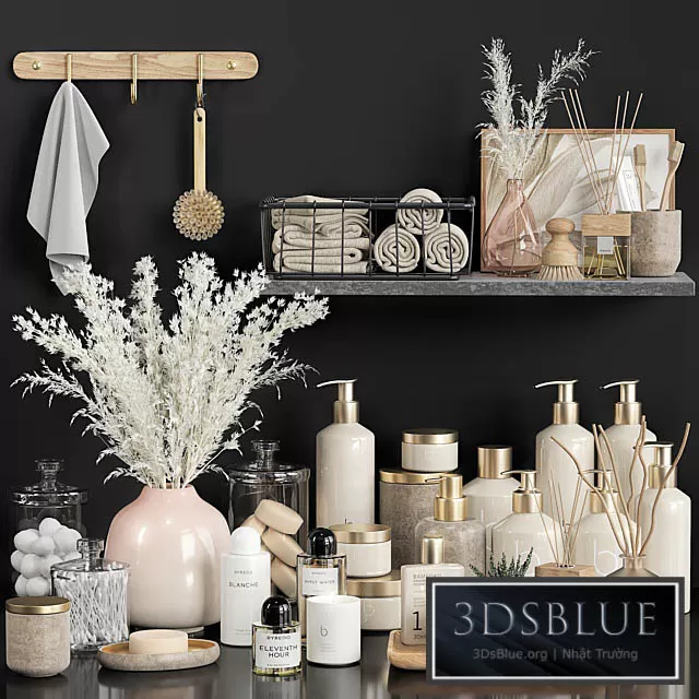 BATHROOM – ACCESSORIES – 3DSKY Models – 1136 BATHROOM – ACCESSORIES – 3DSKY Models – 1136