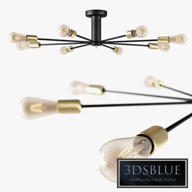 LIGHTING – CEILING LIGHT – 3DSKY Models – 11400