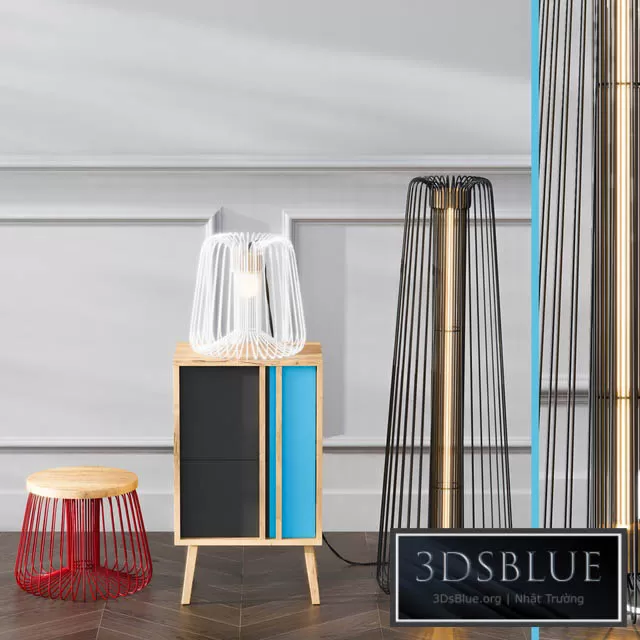 LIGHTING – FLOOR LAMP – 3DSKY Models – 11471