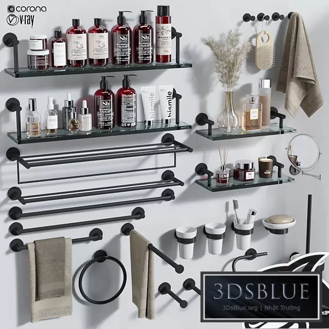 BATHROOM – ACCESSORIES – 3DSKY Models – 1148 BATHROOM – ACCESSORIES – 3DSKY Models – 1148