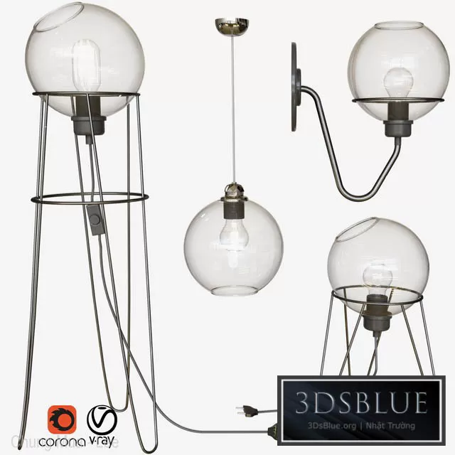 LIGHTING – FLOOR LAMP – 3DSKY Models – 11501