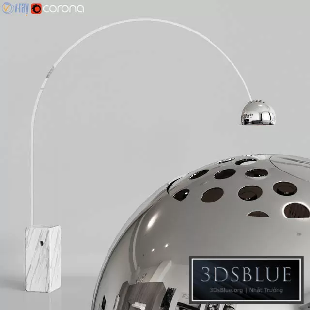 LIGHTING – FLOOR LAMP – 3DSKY Models – 11510