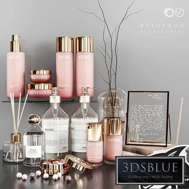 BATHROOM – ACCESSORIES – 3DSKY Models – 1156 BATHROOM – ACCESSORIES – 3DSKY Models – 1156