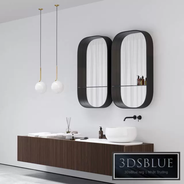 BATHROOM – BATHROOM FURNITURE – 3DSKY Models – 1158